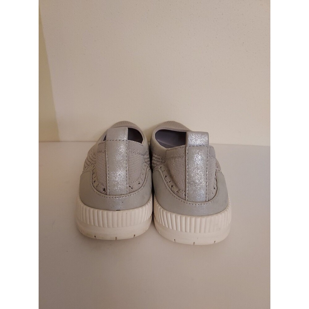 Easy Spirit Gray and White Women's Sneakers - Picture 2 of 7